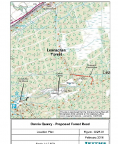Dornie Quarry Road Environmental Statement Plans